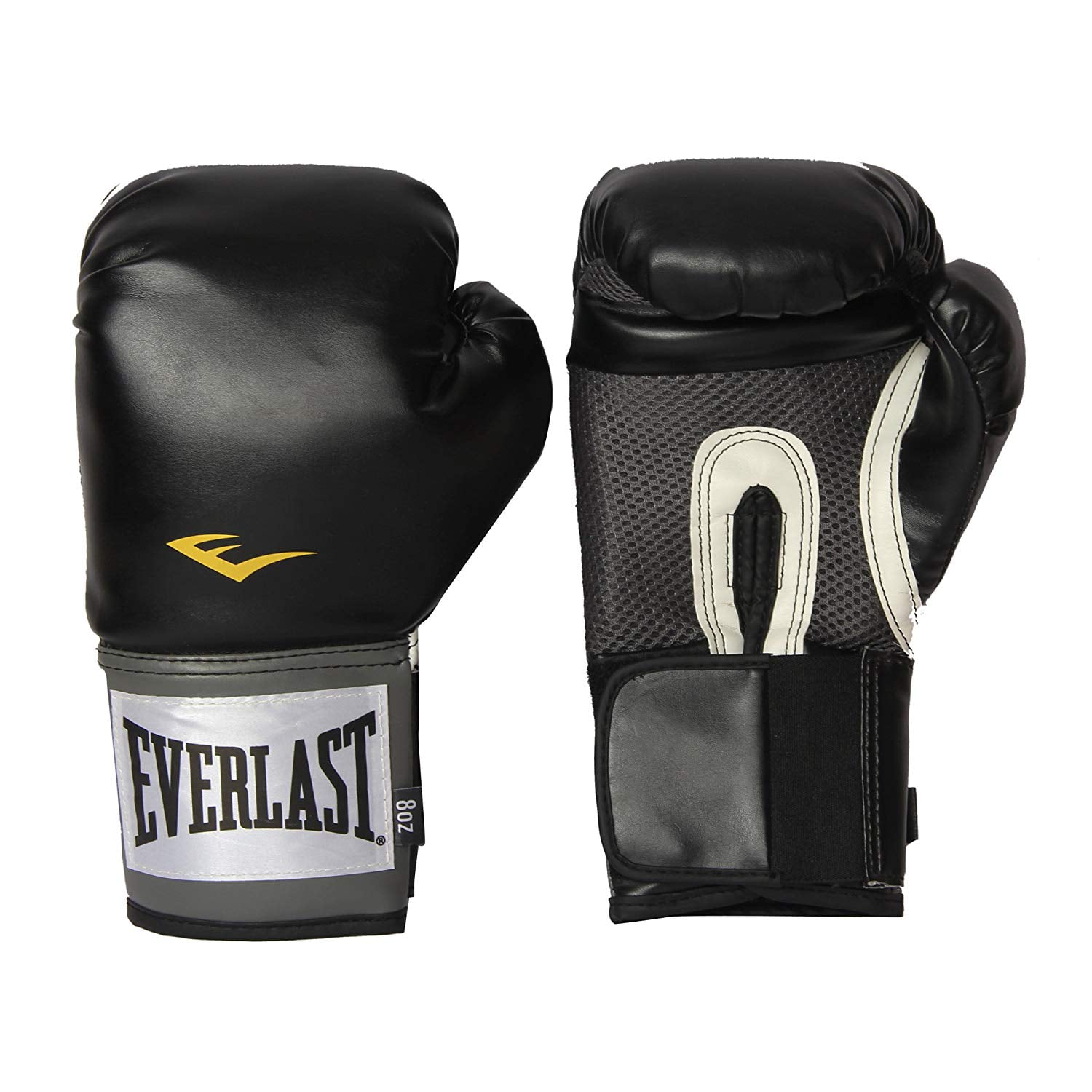 Kennis maken Vermaken vorm Everlast 12 Oz Black Pro Style Training Boxing Gloves - Walmart.com