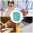 thumbnail image 6 of JingChun 1 Pack Silicone Memo Wristbands, Reusable Wearable Writable Erasable Slap Bracelet Notepad Memo Watchband with Ruler for Adult Student Teacher Nurse Daily Study Work Supplies, 6 of 6