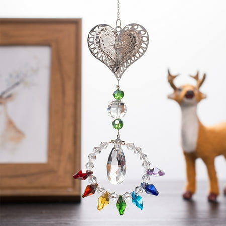

WEPRO Octagonal Beads Ring Decoration Pendant DIY Outdoor Color Decoration Pendant
