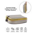 thumbnail image 5 of Loungie Daron Foldable & Portable Mesh Floor Chair, Yellow, 5 of 7