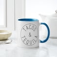 thumbnail image 4 of CafePress - Tacos And Tequila Circle - 11 oz Ceramic Mug - Novelty Coffee Tea Cup, 4 of 4