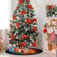 thumbnail image 4 of Coolnut Basketball Christmas Tree Skirt Home Decoration Large Round Christmas Tree Skirt for Holiday Party Home Christmas Day Ornaments,47.2", 4 of 6