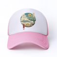 thumbnail image 1 of Totoro Studio Ghibli Mesh Baseball Cap Adjustable Snapback Hats For Women Men Hip Hop Anime Trucker Cap Streetwear Dad HatsOne Size Gao Jinjia LED, 1 of 2