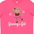 thumbnail image 4 of Inktastic Grammy Girl Ballerina Monkey Youth T-Shirt, 4 of 5