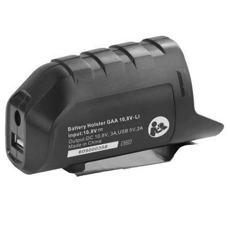 

BHB120 for Bosch 10.8V 12V Lithium Battery Adapter USB Charger