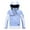 Sky Blue, variant on MHFRRA Snow Suits for Women Men and Women with Color Contrast Warm Fashion Couple Ski Hooded and Double Ski Coat