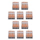 thumbnail image 4 of Conector Rápido Spl 10 Uds. Conectores De Cable Compactos Bloque De Terminales De Tuerca De Palanca SPL-4 Tipo De Empalme De Conexión Rápida ANGGREK Eléctricas, 4 of 8
