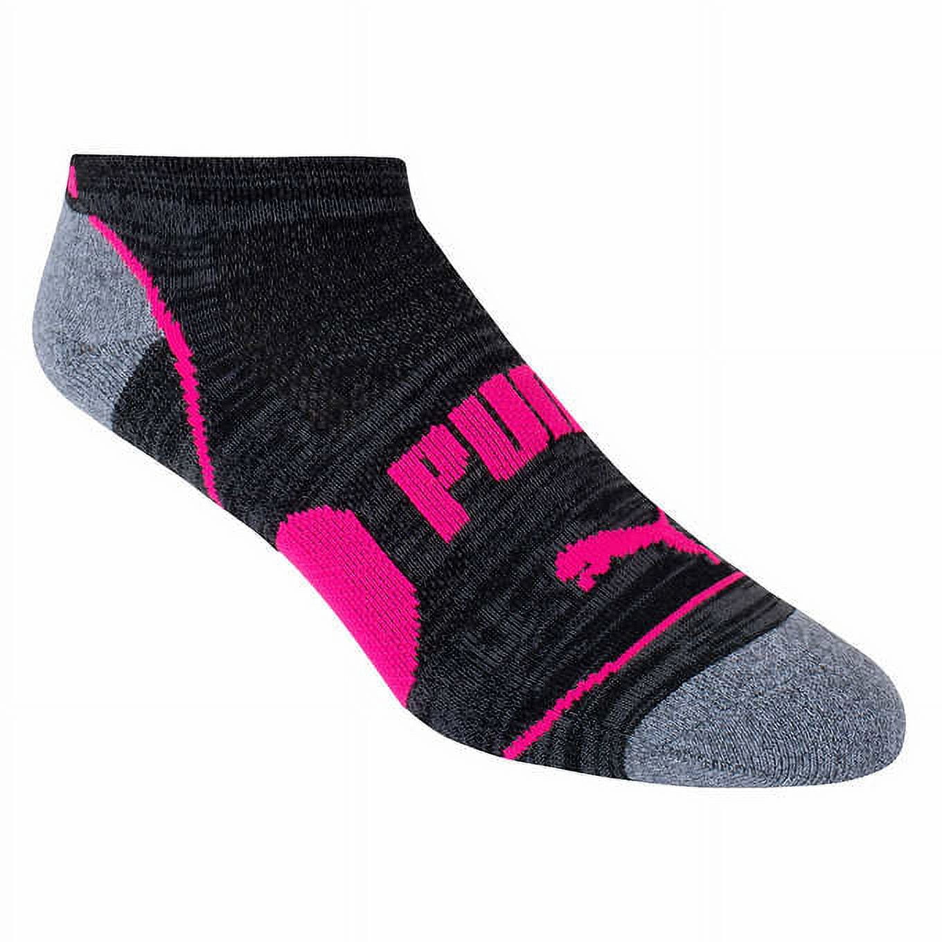 PUMA Liner Socks - Womens, Color: Black Gray - JCPenney