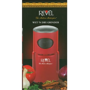 Revel Wet & Dry Grinder - 260 Watt Motor - Red Color