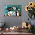 thumbnail image 5 of Kitchen Canvas Wall Art - Rustic Kitchen Pictures for Wall Decor, Farmhouse Kitchen Scene Pictures For Kitchen, Kitchen Art Picture Framed Canvas Print For Dining Room 12x18, 5 of 6