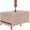 Khaki, variant on Rectangle Patio Table Cover with Umbrella Hole Heavy Duty Waterproof 600D Oxford Fabric Outdoor Lawn Patio Furniture Covers (Square-108 Lx 82" W x 23.6" H)