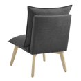 thumbnail image 2 of Linon Fauteuil Rembourré en Bois Carol Gris, 2 of 4