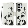 thumbnail image 3 of TECH CIRCLE for Samsung Galaxy S21 FE Case 6.4-Inch (2022 Release), Cute Cartoon Flip Wallet Case with Lanyard, Built-in Card Slots & Stand Function, Portable Lightweight Slim Folio Cover, Panda, 3 of 3
