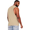 thumbnail image 2 of Casual Classics - Camiseta Sin Mangas Core de Algodón Ringspun para Hombre (Arena), 2 of 3