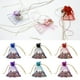 thumbnail image 5 of Bolsa de Organza Uxcell, Bolsas de Malla Transparente con Estrellas y Luna, Bolsas de Regalo con Cuerda, Paquete de Fiesta, Bolsas para Joyería Negras-Doradas 3.5" x 5", 5 of 6