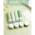 thumbnail image 3 of Micebay Travel Bottles for Toiletries 8 Pack, Travel Size Toiletries, Tsa Approved Travel Size Containers 3oz, with Travel Essentials Clear Bag, Leak Proof Silicone Squeezable Creams Jars, 3 of 8