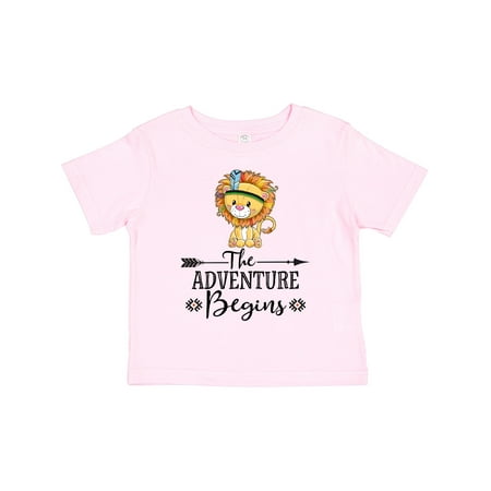 

Inktastic The Adventure Begins Tribal Lion Boys or Girls Toddler T-Shirt
