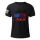 thumbnail image 4 of Mens Casual Pantalones Cortos Cuello Redondo Gradación Impresión Suéter Camiseta, Blusa Deportiva de Fitness para Hombres, 4 of 4