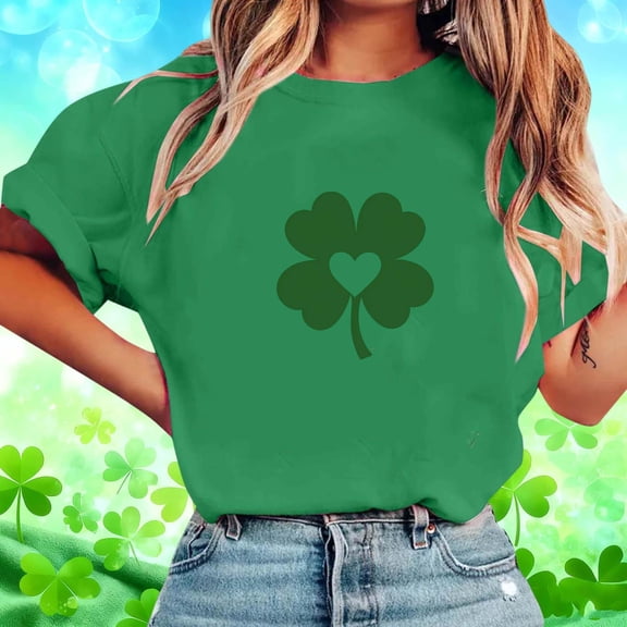 Vmvidoty Womens Graphic Tees Fashion Tshirts Green XL