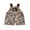 Brown, variant on Toddler Baby Boy Hunting Clothes Camouflage Sleeveless Mallard Overalls Shorts Infant Jumpsuit