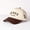 Brown, variant on JESUS IS KING 3D Puff Embroidered Patchwork Trucker Cap | Adjustable Unisex Snapback, Faith Essential