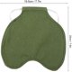 thumbnail image 3 of (Verde) Protector de plumas para mascotas, Protector de ala trasera de tela de alta calidad, delantal para silla de montar de pollo, chaqueta doble para gallina, 3 of 5