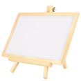 thumbnail image 3 of Pizarra de madera para niños, tablero de escritura pequeño para tienda de dibujo, decoración móvil para el hogar, 2 uds., 3 of 8