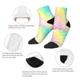 thumbnail image 6 of Bingfone Fish Scale Design Patterned Men'S Women'S Casual Cotton Socks, 6 of 9