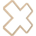 thumbnail image 3 of 29 7/8"W x 29 7/8"H x 3/8"T Extra Large Fowler Decorative Fretwork Wood Ceiling Panels, Red Oak, 3 of 10