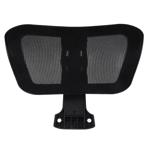 Soimiss Ergonomic Office Chair Headrest in Black with Adjustable Height and Plastic