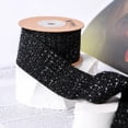 thumbnail image 4 of Cinta de tela trenzada de Tweed de invierno de 25mm y 40mm bordada para manualidades para hacer lazos para el cabello decoración navideña cinta al bies de arpillera de algodón, 4 of 4