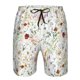 thumbnail image 3 of Fotbe Wildflower Watercolor Trajes de Baño Estampados para Hombre, Shorts de Verano de Secado Rápido, Ropa de Playa, Bañadores-XX-Large, 3 of 6