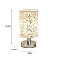 thumbnail image 2 of TopLLC 7W Bedside Lamp Plain Modern Romantic Warm Night Light Button Remote Control Dimming Warm Night Light Room Decoration Bedroom Table Lamp on Clearance, 2 of 8