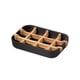 thumbnail image 1 of Caja De Jabón De Bambú Placa De Drenaje De Jabón Desmontable Soporte De Elevación De Jabón Caja De Almacenamiento De Jabón De Bambú Con Estante De Elevación De Material Engrosado Para Drenaje matsuzay HA026748-02, 1 of 6