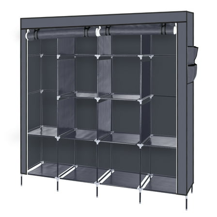 Winado Closet Armoire Wardrobe Shoe Rack