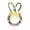 B, variant on 18-Inch Bunny Wreath Form – Metal Wire Frame for DIY Easter & Spring Decorations – Floral Garden Bunny Shaped Wreath Form, Perfect for Garland Ornaments, Wreath