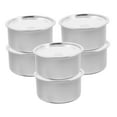 thumbnail image 5 of ELAYARD Food-Grade Tin Silver Aluminum for Cat Dog Food Storage 6Pcs, 5 of 8