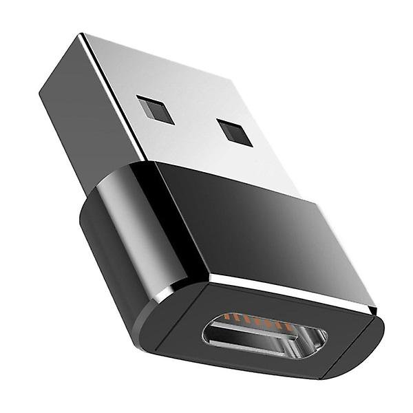 Adaptador USB - USB tipo A (macho) a USB-C (hembra) - USB 3.1 Negro