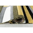 thumbnail image 3 of RUG AND DECOR Newport Collection Modern Abstract Design Area Rug D.Yellow Black Grey Living Room Bed Room Carpet Alfombras para Sala, 3 of 5