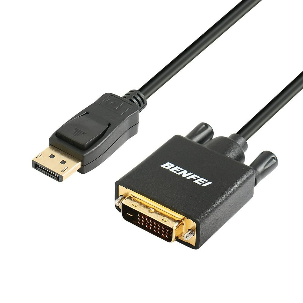 BENFEI DisplayPort to DVI Adapter, Dp Display Port to DVI Converter Male to Male GoldPlated