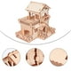 thumbnail image 3 of Casa de madera para hámster, refugio para animales pequeños, juguete para hámster enano, ratón, 3 of 7