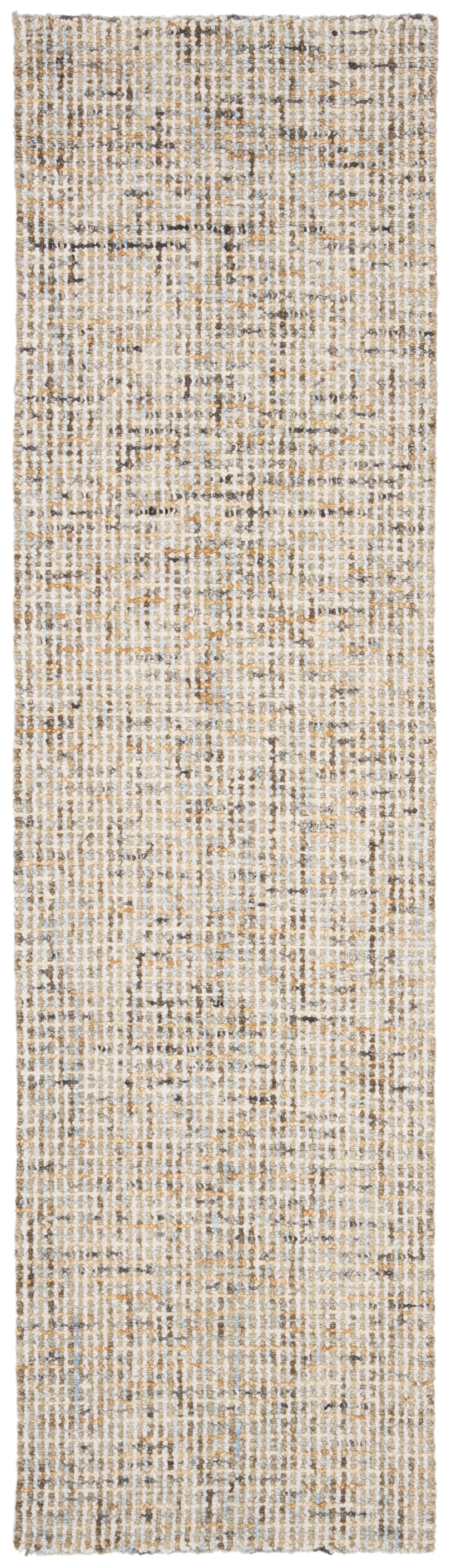 Safavieh Abstract Delia Distressed Wool Runner Rug, Gold/Blue, 2'3" x 22'
