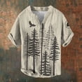 thumbnail image 2 of BUWTTER Tshirts Shirts for Men Graphic Print Norse Mythology Tee Casual Short Sleeve Comfortable Blend Top Mens Shirts Khaki L, 2 of 3