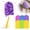 6 Mops, variant on Reusable Chenille Microfiber Dust Duster with Removable and Washable Cloth Covers, 360° Electrostatic Cleaning, Multi-Surface Dusting for Home & Office (3 Mops)