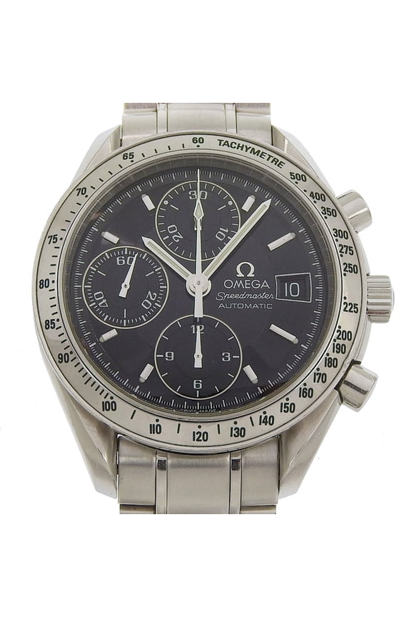 Pre-Owned OMEGA Speedmaster Watch, Caliber 1152, 3513.50, Stainless Steel, 1998, Black...