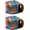 Hippie Hops, variant on Silipint Silicone Go Go Connected Lid Bowl, Unbreakable, Non-Toxic, Dishwasher Safe (Red Speckle, 10oz)