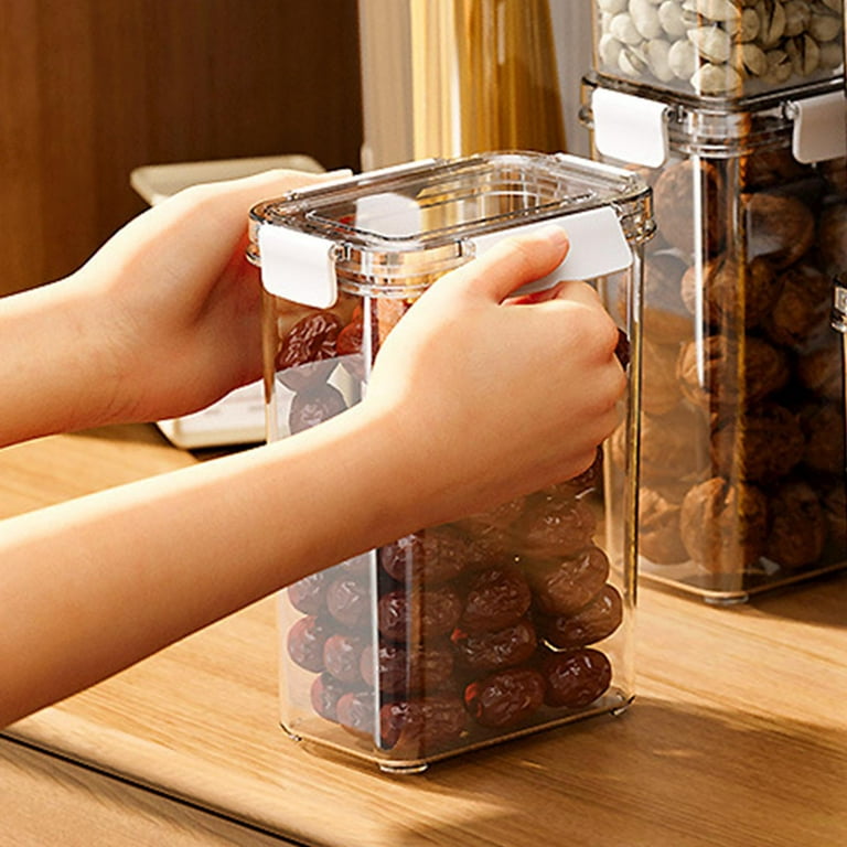 Clear Airtight Food Storage Container with Lids,Cereal Containers