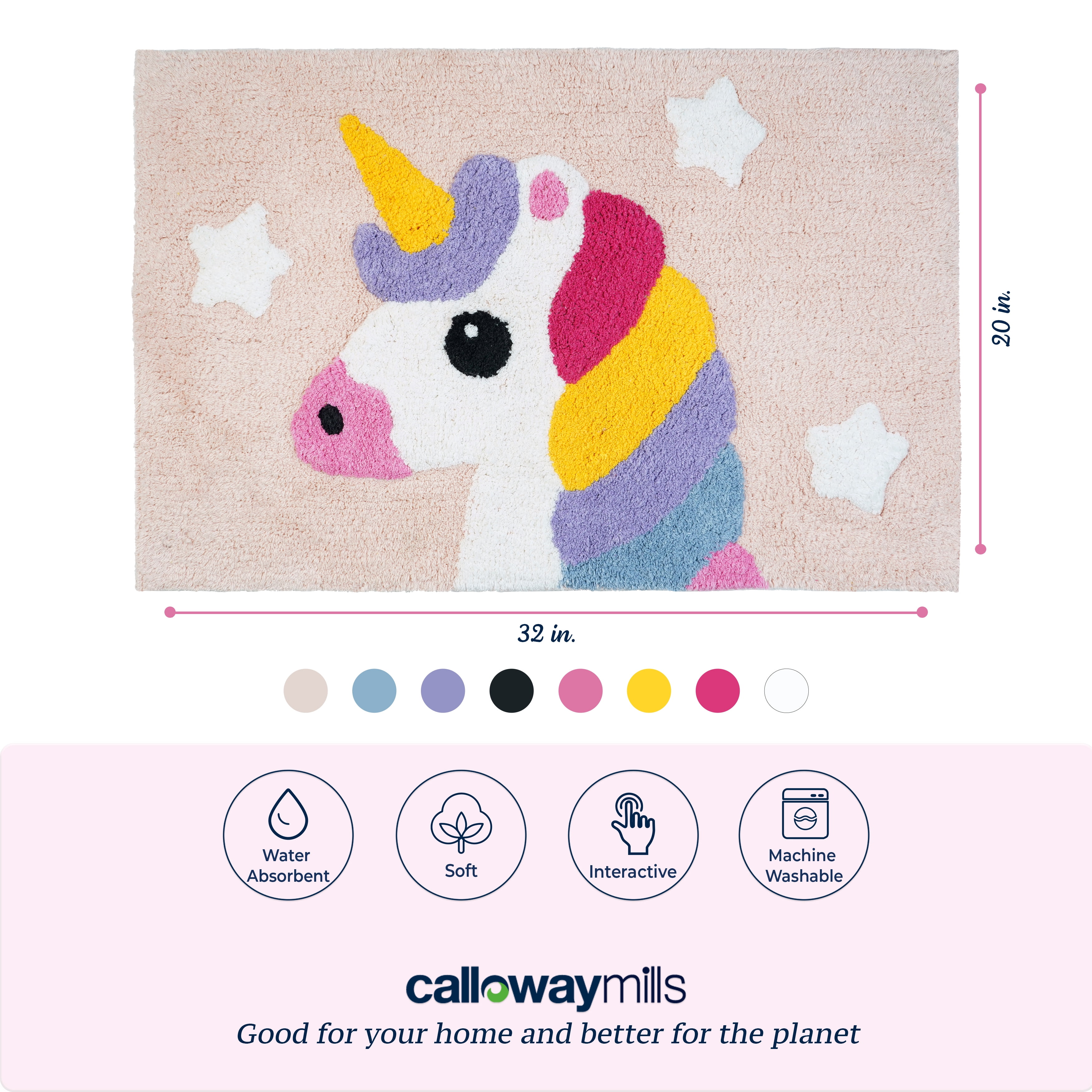 Calloway Mills 114022032 Unicorn 20" x 32"