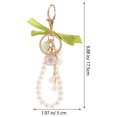 thumbnail image 2 of LIFKOME 1Pcs Lily Flower Keychain With Ribbon Material For Girls Handbag Decor 7x2x0.4in, 2 of 8