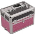 thumbnail image 3 of Sunrise I31061CRPK Pink Croc Trolley Makeup Case - I31061, 3 of 4